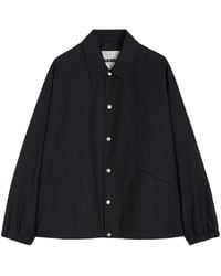 Jil Sander - Cotton Shirt Jacket - Lyst