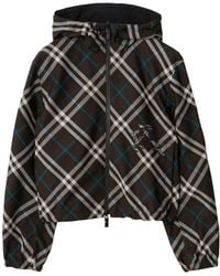Burberry - Giacca Reversibile A Quadri - Lyst