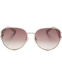 Chloé - Geometric-Frame Sunglasses - Lyst