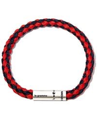 Le Gramme - X Orlebar Gevlochten Armband - Lyst