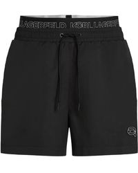Karl Lagerfeld - Ikon Badeshorts - Lyst