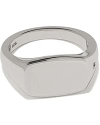 Tom Wood - Michael Engraved Detail Ring - Lyst