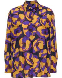 A.P.C. - Wendy Floral-print Shirt - Lyst