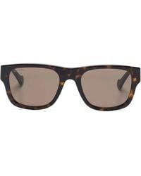 Gucci - Tortoiseshell-Effect Square-Frame Sunglasses - Lyst