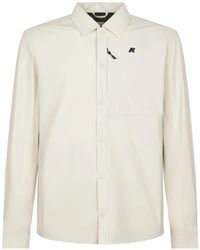 K-Way - Veste Boutonnée À Logo - Lyst