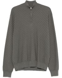 Brioni - Half-Zip Sweater - Lyst