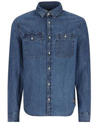 Barbour - Dufton Denim Overhemd - Lyst