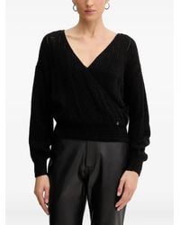 Guess - V-Neck Sweater - Lyst