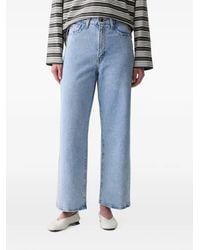 Levi's - High-Waisted Straight-Leg Jeans - Lyst