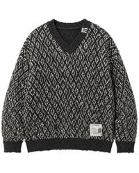 Maison Mihara Yasuhiro - Layered Knit Sweater - Lyst