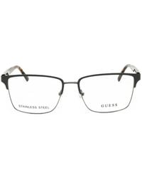 Guess - Rectangle-Frame Glasses - Lyst
