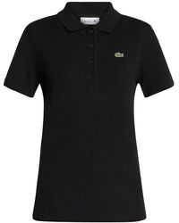 Lacoste - Logo-Appliqué Polo Shirt - Lyst