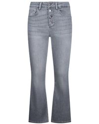 Liu Jo - Vaqueros Bootcut De Talle Alto - Lyst
