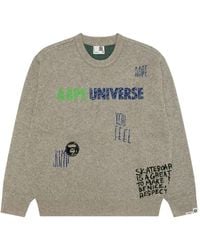Aape By A Bathing Ape - Pullover Mit Rundhalsausschnitt - Lyst