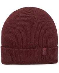 On Shoes - Ribbed-Knit Wool Beanie Hat - Lyst
