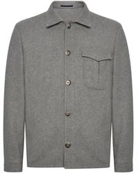 Franzese Collection - Button Patch-Pocket Jacket - Lyst