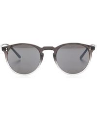 Oliver Peoples - O'Malley Round-Frame Sunglasses - Lyst