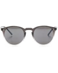 Oliver Peoples - Round-Frame Sunglasses - Lyst