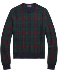 Ralph Lauren - Plaid Sweater - Lyst