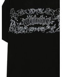 we11done - Logo-Print T-Shirt - Lyst