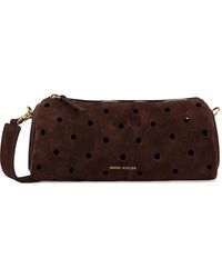 MANU Atelier - Mini Cylinder Perforated Shoulder Bag - Lyst