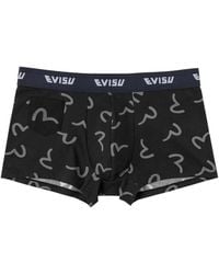 Evisu - Seagull-Print Boxer Briefs - Lyst
