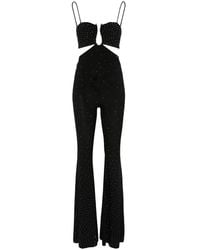 Nissa - Rhinestoned Jumpsuit - Lyst