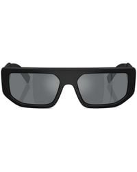 Dolce & Gabbana - Dg6203 Embossed Rectangle-Frame Sunglasses - Lyst