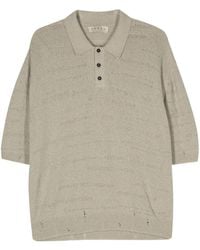 Paura - Adam Cotton-Blend Polo Shirt - Lyst