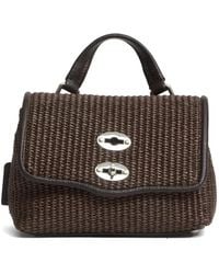 Zanellato - Baby Postina Top Handle Woven Tote Bag - Lyst