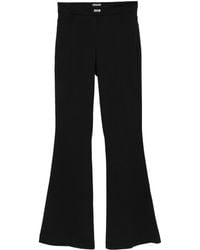 Versace Jeans Couture - Pocket-Detail Flared Trousers - Lyst