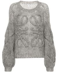 Loewe - Pullover Mit Logo-Stickerei - Lyst