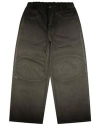 Aape By A Bathing Ape - Logo-Appliqué Wide-Leg Trousers - Lyst