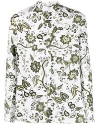 Erdem - Floral-print Linen Shirt - Lyst