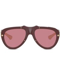 Burberry - Oversized-Frame Sunglasses - Lyst