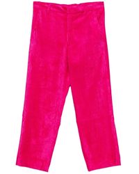 Sanderlak - Pantalon Court En Velours Côtelé - Lyst