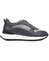 Doucal's - Panelled Low-Top Sneakers - Lyst