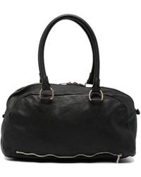Guidi - Zip-Detail Leather Tote Bag - Lyst