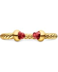 David Yurman - Offener Micro Cablespira Flex Ring - Lyst