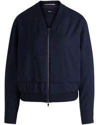 BOSS - Layered-Effect Jacket - Lyst