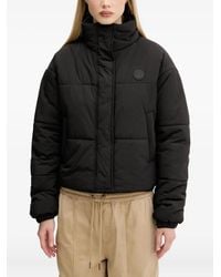 HUGO - Piumino Trapuntato Con Logo - Lyst