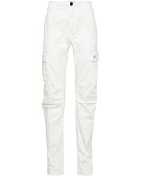 C.P. Company - Tapered-leg Cotton Cargo Trousers - Lyst
