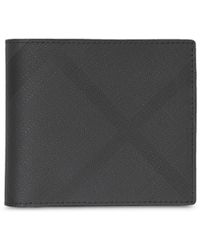 grainy leather international bifold wallet