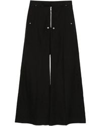 Rick Owens - Pantalones Con Cremallera Y Botones - Lyst