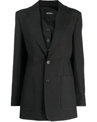Goen.J - ノッチドラペル シングルジャケット - Lyst