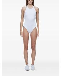 Osklen - Halterneck Zip Swimsuit - Lyst