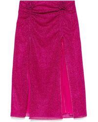 Oséree - Lumiére Rose Skirt - Lyst