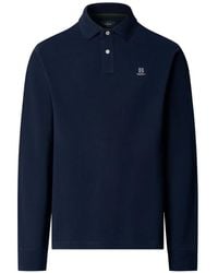 Hackett - Heritage Long-Sleeve Polo Shirt - Lyst