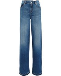 Alexander McQueen - High-Waisted Jeans - Lyst