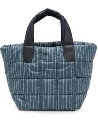 VEE COLLECTIVE - Porter Pinstripe Quilted Tote Bag - Lyst